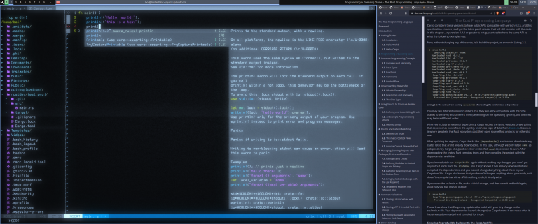 Vim plugins with vim-plug and basic customization of vim/neovim